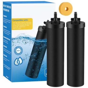 Imagem de Substituição do filtro de água LUFFYLIVE BB9-2 para Berkey (pacote com