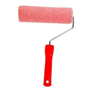 Imagem de Generic Rolo de textura para pintura DIY, profissional, fácil de usar e com acabamento suave, ideal para decoração de pisos, móveis e paredes.
