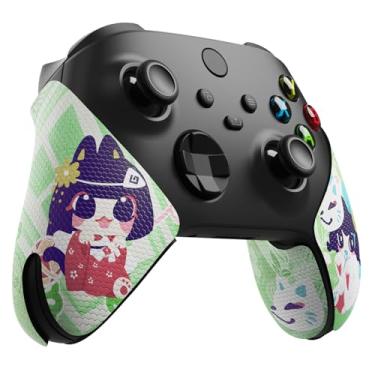 Imagem de eXtremeRate PlayVital Anti-Skid Sweat-Absorbent Controller Grip for Xbox Core Wireless Controller, Professional Textured Soft Handle Grips for Xbox Series X/S Controller - Wishing Shrine