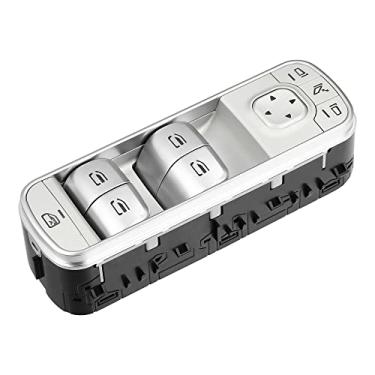 Imagem de X AUTOHAUX Interruptor de janela elétrico do lado do motorista Master A1679054501 16790599037N49 para Mercedes-Benz G550 G63 para AMG 2019-2021