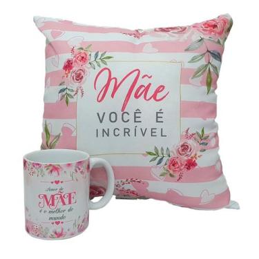 Imagem de Kit de Presente Para Mãe - Dia das Mães Caneca e Almofada - Sude, Kit1