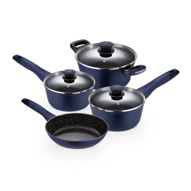 Imagem de Jogo De Panela Oxford Everyday Azul 4 Pecas