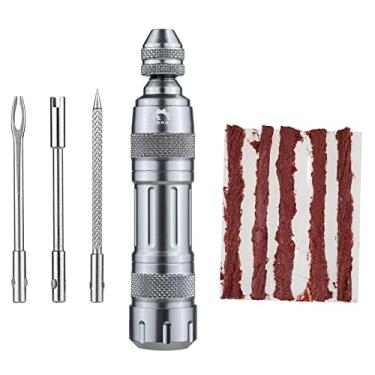 Imagem de Kit de Reparo de Pneu de Bileta sem Câmara de Ar Portátil Kit de Remendo de Pneu Para Bileta de Estrada Mtb