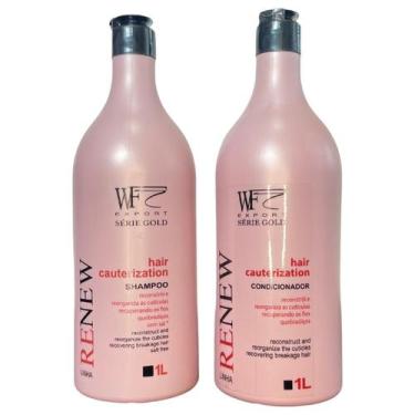 Imagem de Kit Shampoo e Condicionador para Cabelos Danificados, Porosos, Resseca