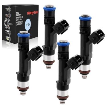 Imagem de Wonyton Conjunto de 4 injetores de combustível FJ1150 55565970 substituição compatível com Chevrolet Cruze 2011-2015 Cruze Limited Sonic 2012-2016 Trax 2013-2016 Buick Encore L4 1.6L - Substitui