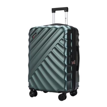 Imagem de Mala Travelux Pilatus Média 23 Kg Verde - Expansível e Cadeado TSA