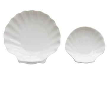 Imagem de Bandeja Pratos de Café da Manhã Lanche Prato de Frutas Recipientes Prato de Comida para Cozinha Acessórios de Decoração de Casa Bandeja de Joias (Tamanho: G)