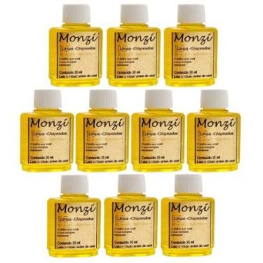 Imagem de Kit 20 Limpa Chapeados Semijóia Monzi 35ml Original Liquido Jóias Combo Atacado Revenda-Unissex