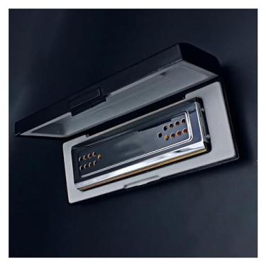 Imagem de Gaita profissional C&G Key 24 furos vibrato dupla face prata gaita instrumento de sopro