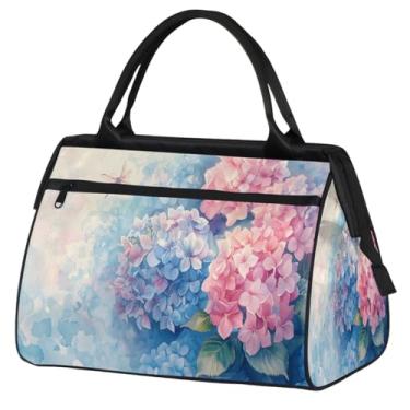 Imagem de Bolsa pequena para o fim de semana para mulheres, homens, animal, libélula, verde, galáxia, dobrável, bolsa de ginástica, bolsa de ginástica, Cor: 5, 15.2*8.3*11.6 inch