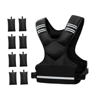 Imagem de MotiveTech Colete com Peso Ajustável para Homens E Mulheres, Adequado para Calistenia, Atividades Ao Ar Livre E Treinamento, 8 Sacos Pequenos