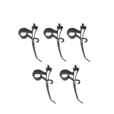 Imagem de Kit 5 Suportes Pendurar Capacete Em Painel Canelado Gancho - wm borrac