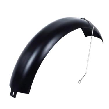 Imagem de Para-lama de pneu largo 20x4.0 20x5.0 para bicicleta elétrica, snowboard ou bicicleta de 20 polegadas. Feito de plástico resistente e durável.(20x5.0 Rear Fender)