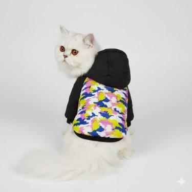 Imagem de Roupa Pet Soft Casaco Frio Cão Gato Pet Pequeno Porte P - Barretto Imp