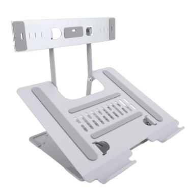 Imagem de Generic Suporte de Tela para Laptop, ângulo de Ajustável, Suporte de Metal Dobrável Portátil Com Bandeja Extensora, Adequado para EM116 EM1411 EM1332 EM1412