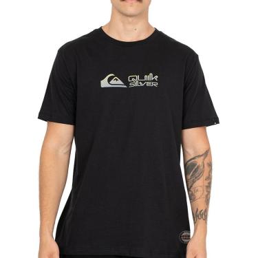 Imagem de Camiseta Quiksilver Gradient Broken Type SM26-Masculino