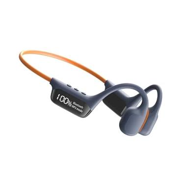 Imagem de Fone de Condução Óssea Bluetooth IPX8, Fone à Prova d'Água 30m para Natação, Mergulho e Esportes Aquáticos, com MP3 32GB, Bluetooth 5.4