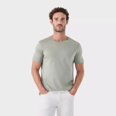 Imagem de Camisa Oficina Reserva Pima Gola C Marrom-Masculino