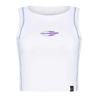 Imagem de Top Mormaii Cropped Beach Tennis Vitoria Marchezini Branco Feminino-Feminino