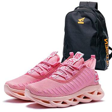 Imagem de Kit Tenis feminino Oldsen Jaguar + Mochila Bolsa Notebook