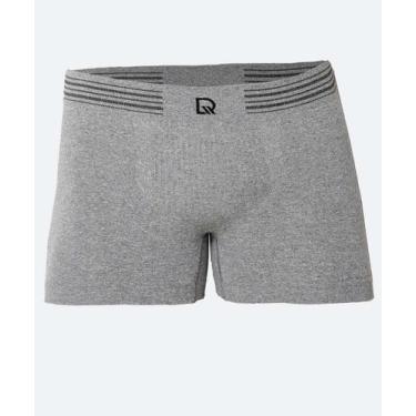 Imagem de Cueca Boxer Masculina Mescla DelRio-11355, Cinza, M