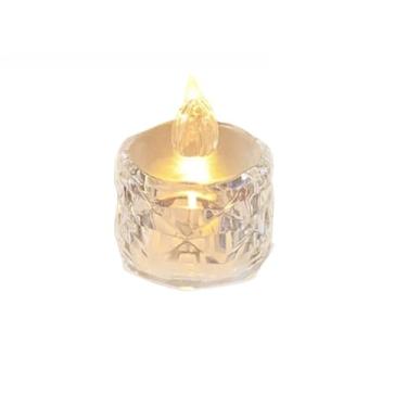 Imagem de 10 Velas Eletrônicas Led Lindas Decorativas, Festa, Casamento, Decoração(Luz Vela Led-10 Unidades)