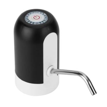 Imagem de Bomba Recarregável para Galão de Água Mineral, Automática USB, Aço Inox 304, Bivolt 110V-220V, Universal 5L-20L, Bateria Recarregável