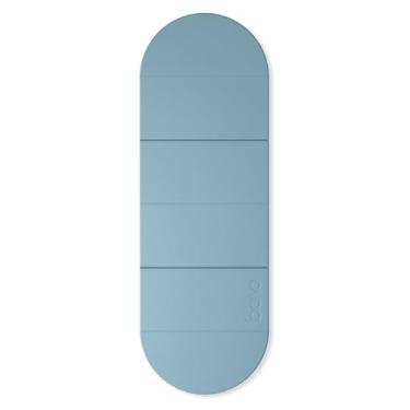 Imagem de Bala Tapete compacto para academia, mar - Tapete de ioga antiderrapante de 12 mm de espessura com tecido absorvente de suor para pilates, treinamento básico e exercícios - essenciais para exercícios