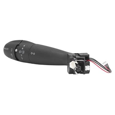 Imagem de Generic Apto para Turn Signal Lever Switch Substituição Confiável para 206 207 307 301 308 3008 Habilmente Projetado para Interior Lado Esquerdo Ajuste para Material ABS