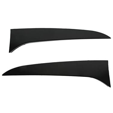 Imagem de Acouto Atualize Seu X1 E84 Com Acabamento do Spoiler Lateral da Janela Traseira de Plástico ABS Preto Brilhante - 1 par de Capas de Asa Aprimoradas e Proteção