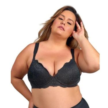 Imagem de Sutiã Sustentação Duloren 111746 Cetinete, Preto, 48