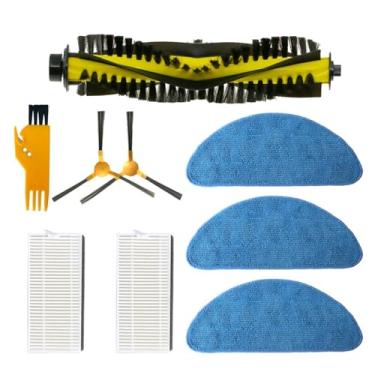 Imagem de Main Brush Hepa Filter Mop Compatible With Neatsvor X500 X520 X600 Pro Tesvor X500 T8 S6 Ikhos Create NetBot S15 Vacuum Cleaner Parts Spare(005)