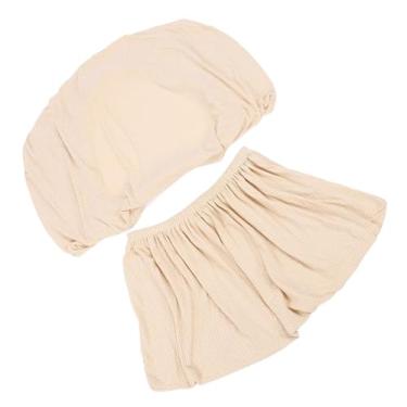 Imagem de Sonew Conjunto de Capa de Almofada para Trailer Resistente à água, Protetor de sofá Elástico para Trailer de Veículo de Acampamento Bege, Com Tecido de Alto Desempenho, Adequado para