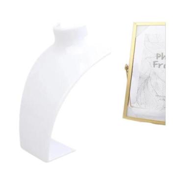 Imagem de Jóias Display modelo colar, manequim pingente, brinco mostrando stand,