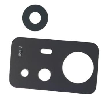 Imagem de zhxchzhi Lente de câmera traseira OEM com adesivo compatível com peças Xiaomi Redmi Note 12S