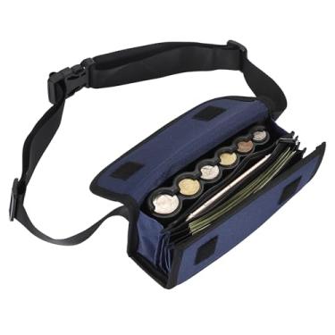 Imagem de BSTKEY Porta-moedas dos EUA, pochete com porta-moedas, organizador de moedas, bolsa de garçom, organizador de moedas, bolsa de armazenamento de moedas com cinto para garçonete servidor colecionador de