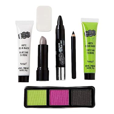 Imagem de Spirit Halloween Fantasia adulta Beetlejuice (kit de maquiagem Beetlejuice, tamanho único)