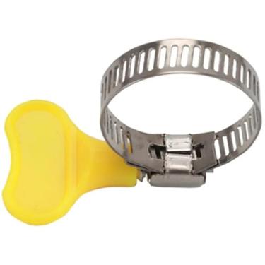 Imagem de GAFNED 5 peças de aço inoxidável aro lavatório esfregão piscina tubo de água inferior máquina de lavar tubo de drenagem fixação braçadeira de tubo de gás braçadeira de tubo (8 mm-12 mm)