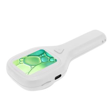 Imagem de aqxreight Microscópio Digital Portátil 500x 2MP Tela de 2 Polegadas Lupa Portátil para Soldagem de Reparo de Circuito (WHITE)