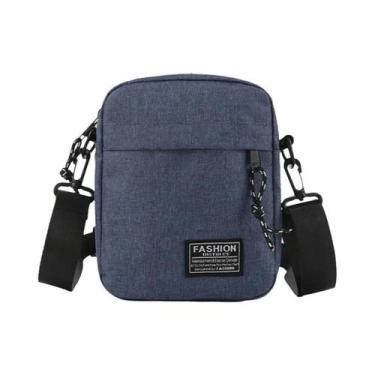 Imagem de Bolsa De Ombro Leve Masculina, Mochila Casual Diagonal, Bolsa De Peito