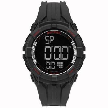 Imagem de Relógio Mormaii Wave Digital Masculino MO18771AC/8R Preto-Masculino
