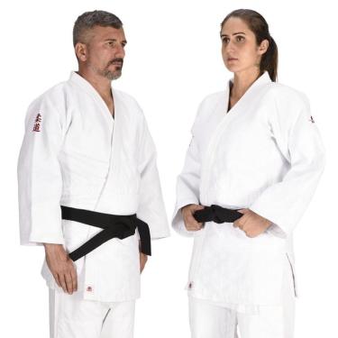 Imagem de Kimono de Judo MKS Jisseki Branco (Profissional)-Unissex