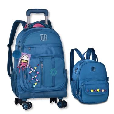 Imagem de Mochila Feminina Com Lancheira Térmica Kit Rebecca Bonbon-Feminino