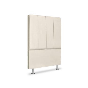 Imagem de Cabeceira Estofada Cama Box Carla Linha Premium Cor:bege;tamanho:solteiro 90 Cm