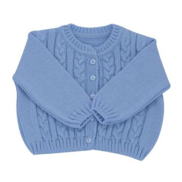 Imagem de Cardigan Infantil Masculino - Savannah Paramount Lan Sul, Azul, Claro,
