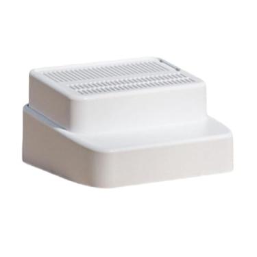 Imagem de Whtkoph Rampa para Escada com Caixa de Areia para Gatos, Acessórios Laváveis, Multiuso, Rápida de Limpar, Fácil para Gatinhos, Leve E com Grade, 2 Níveis