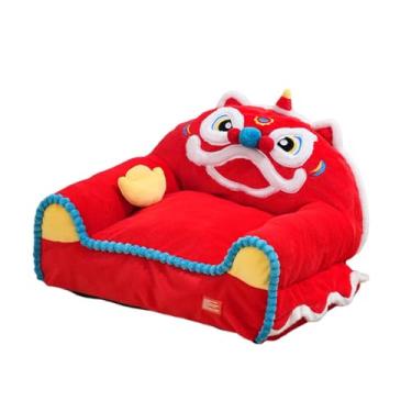 Imagem de IEUDNS Cama para Animais de Estimação, Sofá-cama para Gatos, Cama Moderna para Cachorros, Casinha Fofa com Base Antiderrapante, Esconderijo.