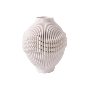 Imagem de Vasos de flores Vaso decorativo minimalista para centro de mesa, ideal para casamentos, salas jantar, estar, escritórios e decoração casas Vaso de cerâmica