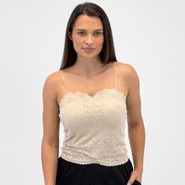 Imagem de Cropped Pacific Blue Regata com Bojo Feminino-Feminino