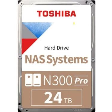 Imagem de HD Interno Toshiba 24TB SATA3 N300 PRO NAS HDWG82EXZSTBI